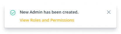 Roles and Permissions